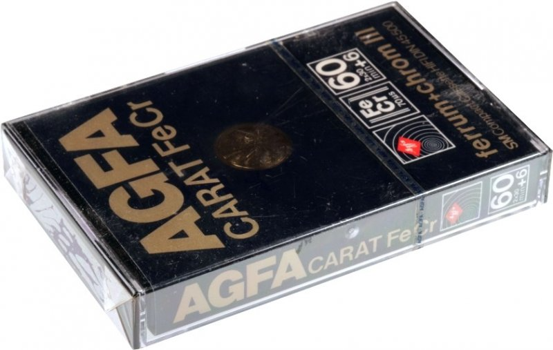 Compact Cassette: AGFA  - CARAT 60+6