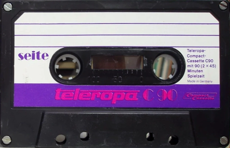 Compact Cassette Teleropa 90 Type I Normal 1978 Germany