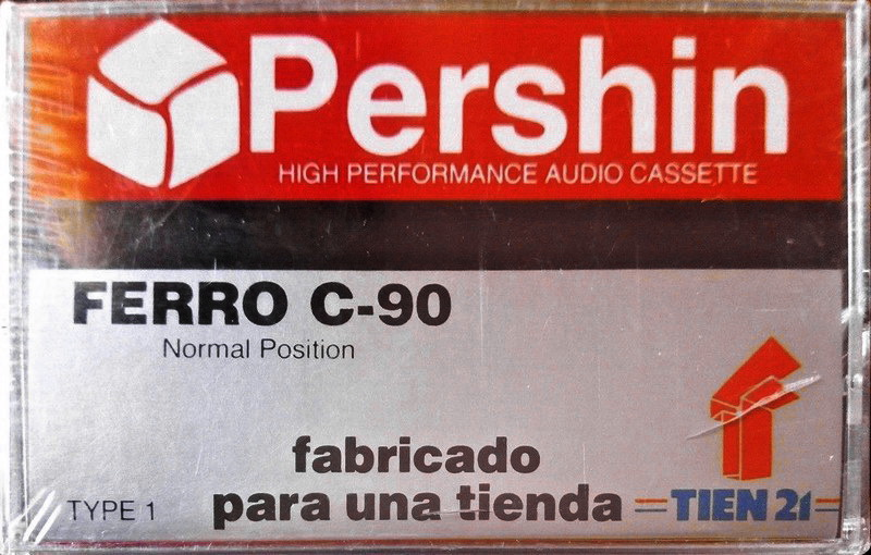 Compact Cassette Pershin 60 Type I Normal 1988 Spain