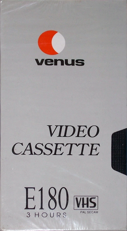 VHS, Video Home System Venus 180 Type I Normal UK