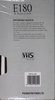 VHS, Video Home System Venus 180 Type I Normal UK