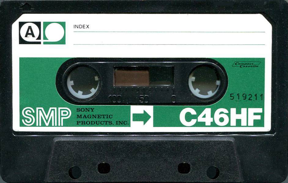 Compact Cassette SMP HF 46 Type I Normal 1976 Japan