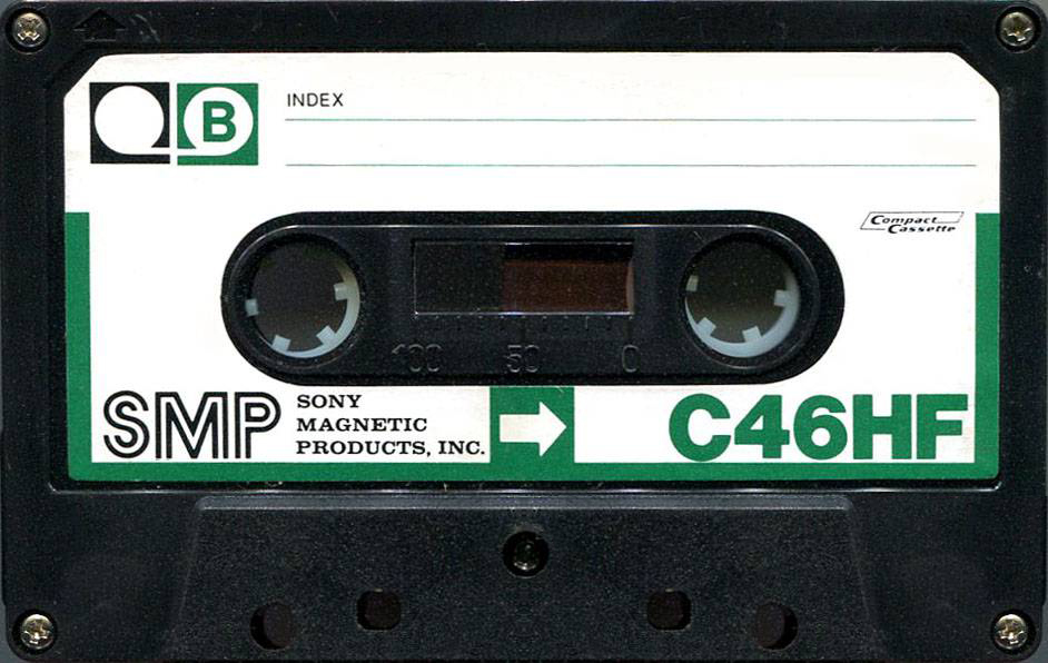 Compact Cassette SMP HF 46 Type I Normal 1976 Japan