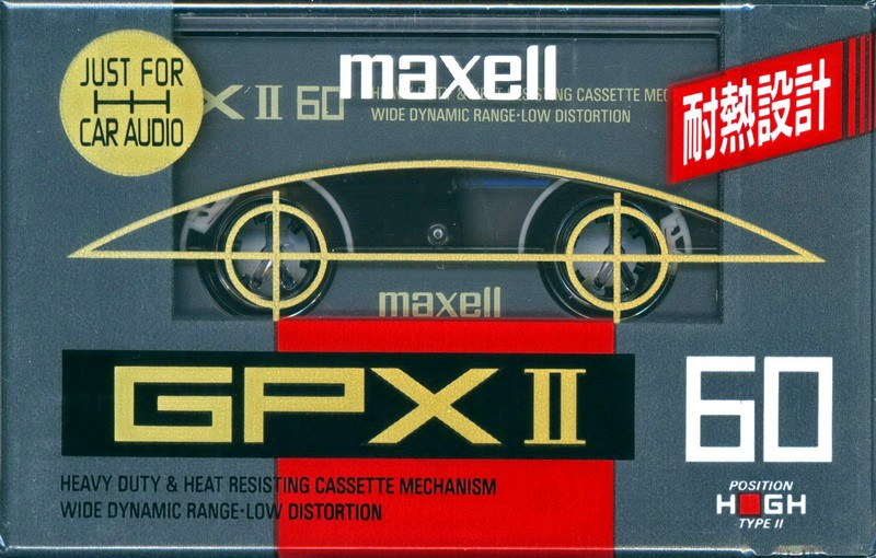 Compact Cassette: Maxell / Hitachi Maxell - GPX II 60