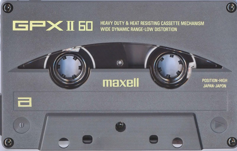 Compact Cassette: Maxell / Hitachi Maxell - GPX II 60