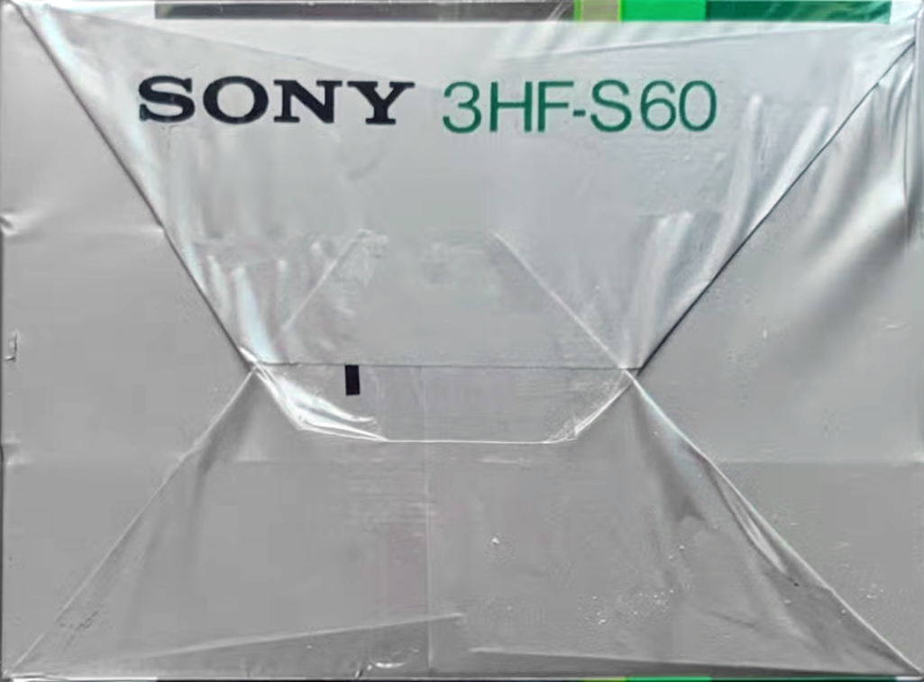 3 pack Sony HF-S 60 Type I Normal 1985 Europe
