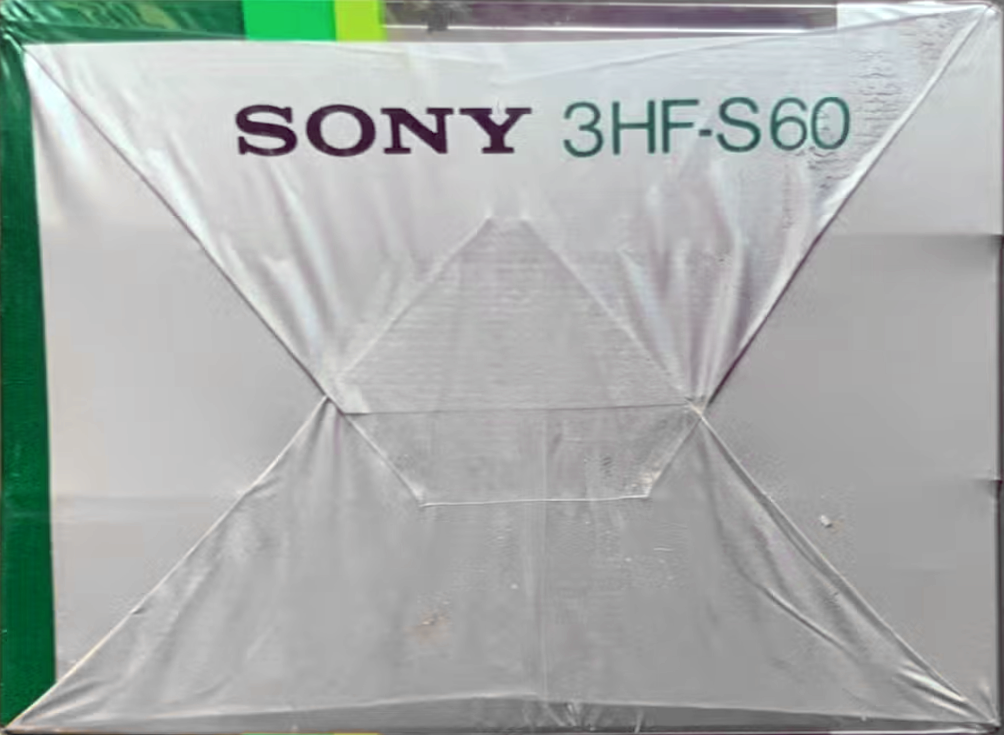 3 pack Sony HF-S 60 Type I Normal 1985 Europe