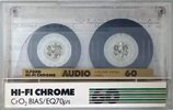 Compact Cassette Ilford 60 "Hi-Fi Chrome" Type II Chrome 1982 Europe