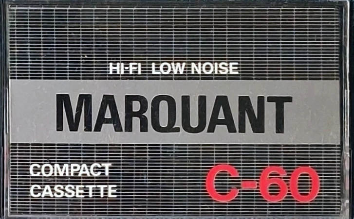 Compact Cassette Marquant 60 Type I Normal Unknown Country