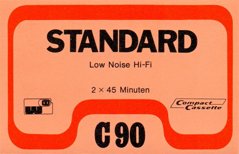 Compact Cassette Standard 90 Type I Normal Germany