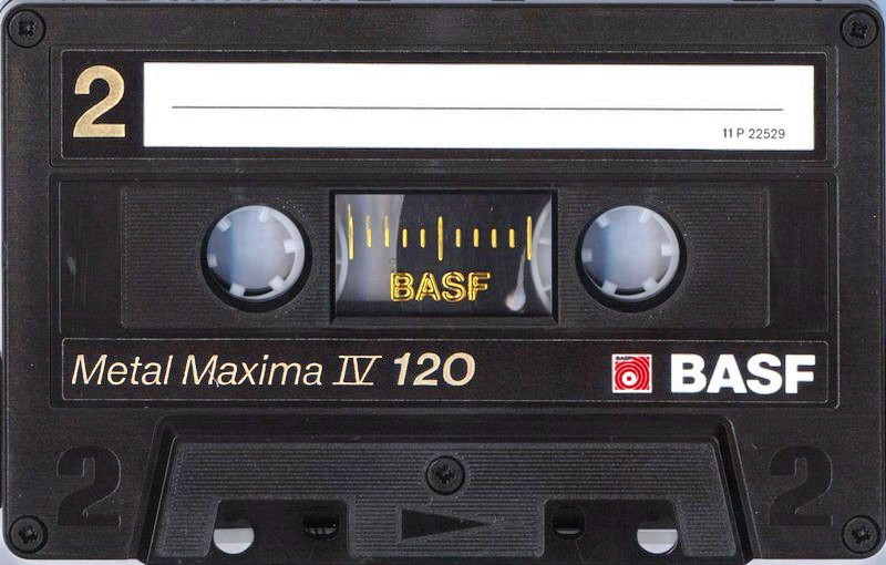 Compact Cassette: BASF  - Metal Maxima IV 120