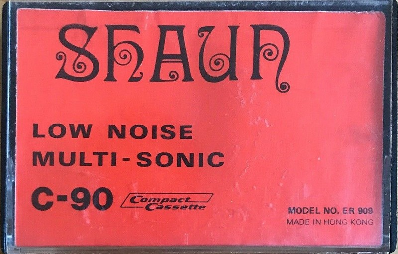 Compact Cassette Shaun 60 Type I Normal Hong Kong