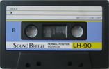Compact Cassette Sound Breeze 90 "LH" Type I Normal Europe, USSR