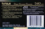 DCC Fuji 60 "DCC A 60 U" Type I Normal 1992 North America