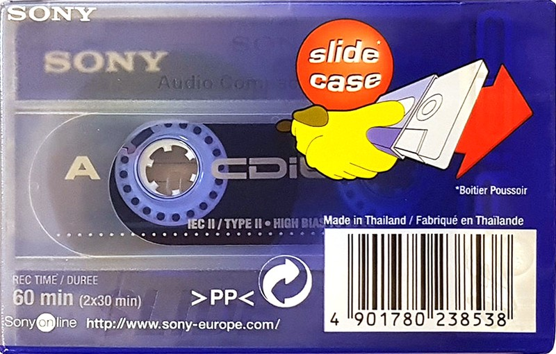 Compact Cassette: Sony  - CDit II 60