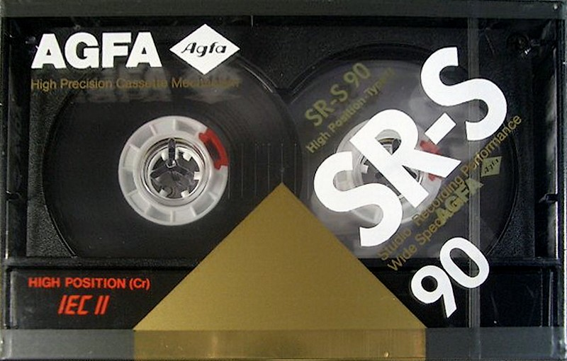 Compact Cassette: AGFA  - SR-S 90