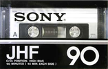 Compact Cassette Sony JHF 90 Type II Chrome 1979 Japan
