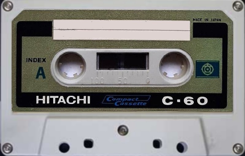 Compact Cassette Hitachi 60 Type I Normal 1966 Worldwide