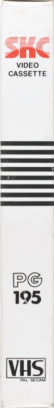 VHS, Video Home System SKC PG 195 Type I Normal 1990 Europe