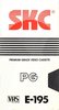 VHS, Video Home System SKC PG 195 Type I Normal 1990 Europe