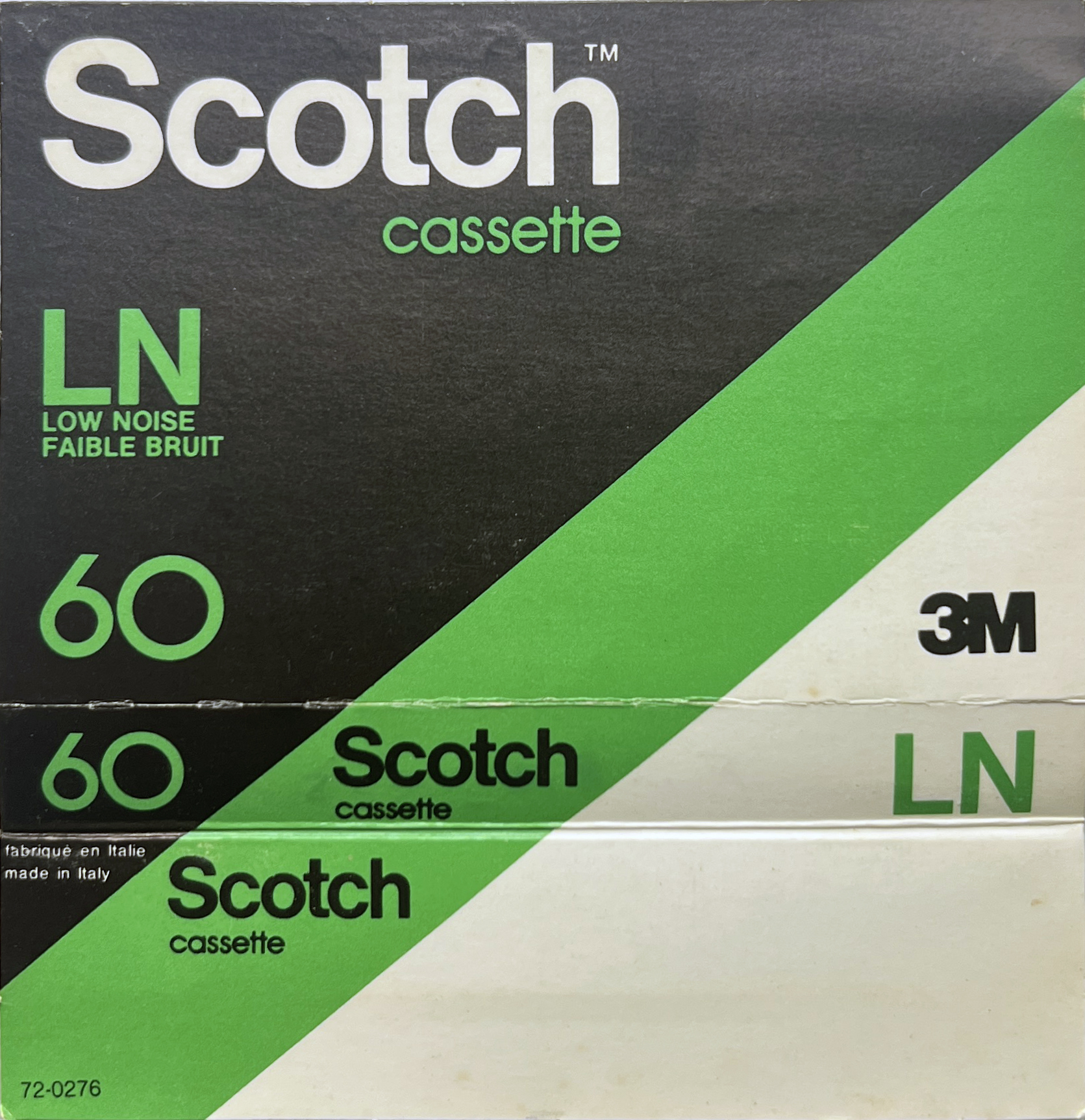 Compact Cassette Scotch LN 60 Type I Normal 1981 Europe