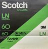 Compact Cassette Scotch LN 60 Type I Normal 1981 Europe