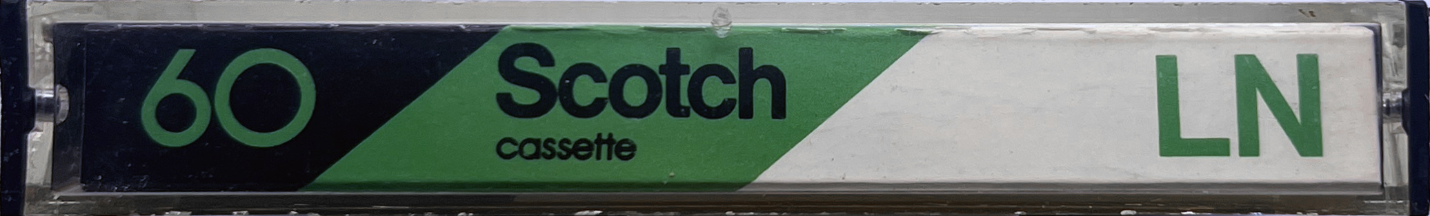 Compact Cassette Scotch LN 60 Type I Normal 1981 Europe