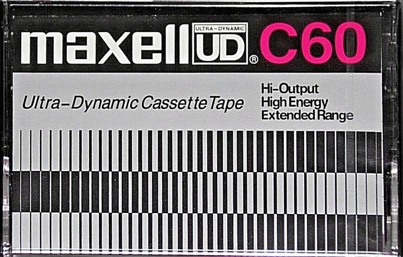 Compact Cassette Maxell UD 60 Type I Normal 1972 USA