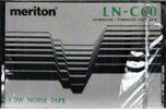 Compact Cassette Meriton LN 60 Type I Normal USA