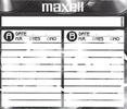 Compact Cassette Maxell Metal CD 90 Type IV Metal 1998 Europe