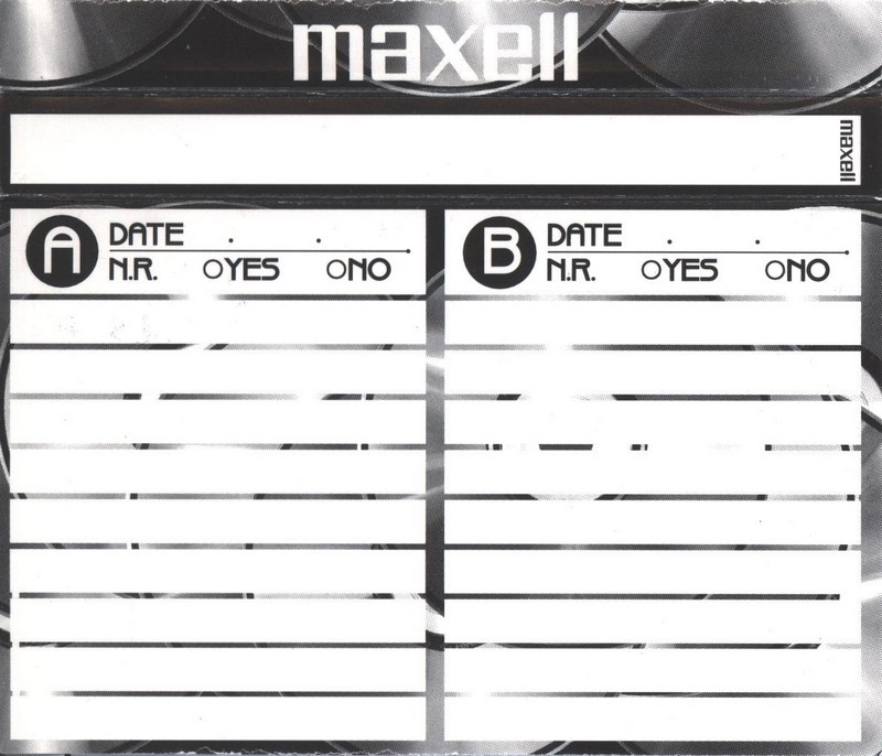 Compact Cassette: Maxell / Hitachi Maxell - Metal CD 90