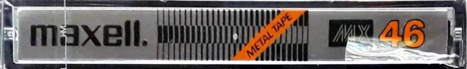 Compact Cassette Maxell MX 46 Type IV Metal 1978 USA