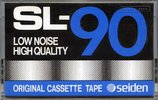 Compact Cassette Seiden SL 90 Type I Normal 1983 Japan