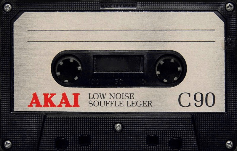 Compact Cassette Akai Canada 90 Type I Normal 1979 Canada