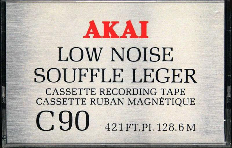 Compact Cassette Akai Canada 90 Type I Normal 1979 Canada