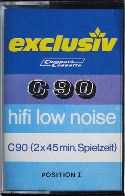 Compact Cassette Exclusiv 90 Type I Normal 1982 Germany