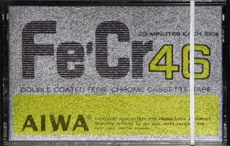 Compact Cassette:  Aiwa - FeCr 46