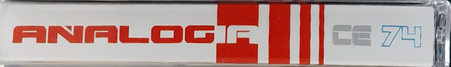 Compact Cassette Analogia CD Edition 74 Type I Normal 2022 Russia