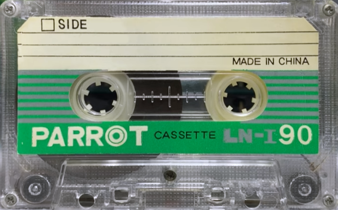 Compact Cassette Parrot LN-I 90 Type I Normal China