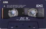 Compact Cassette AXIA J`z 1 54 "JZ1A 54" Type I Normal 1992 Japan