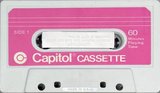 Compact Cassette Capitol Psychedelic Fingers 60 Type I Normal 1969 USA