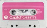 Compact Cassette Capitol Psychedelic Fingers 60 Type I Normal 1969 USA