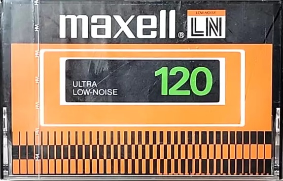 Compact Cassette Maxell LN 120 Type I Normal 1977 USA