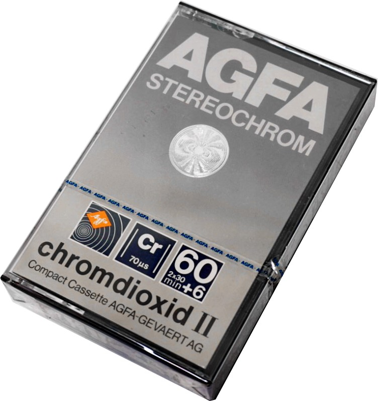 Compact Cassette: AGFA  - Stereochrom 60+6