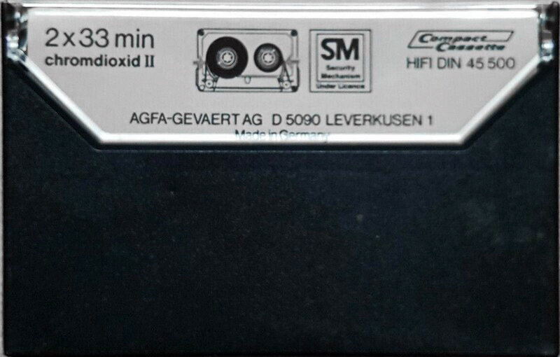 Compact Cassette: AGFA  - Stereochrom 60+6