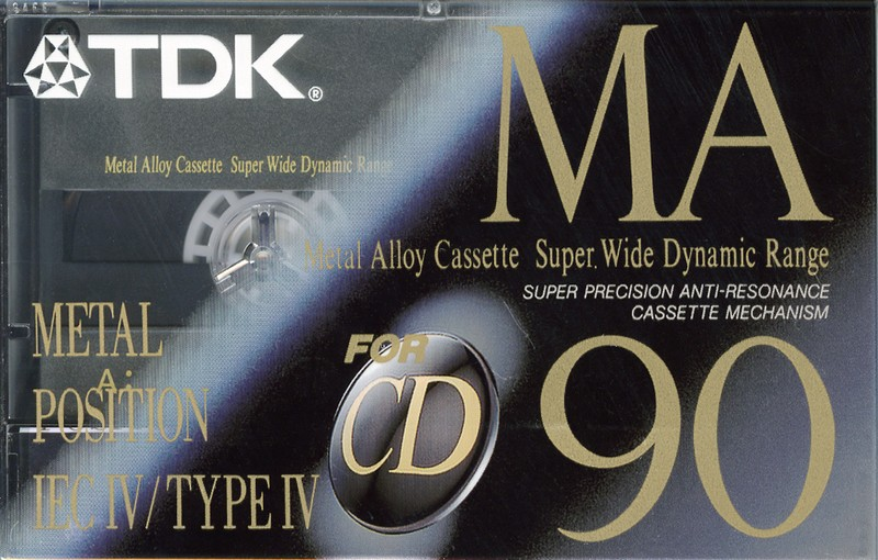 Compact Cassette: TDK  - MA 90