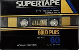 Compact Cassette Realistic Gold Plus 60 Type I Normal 1992 South Korea