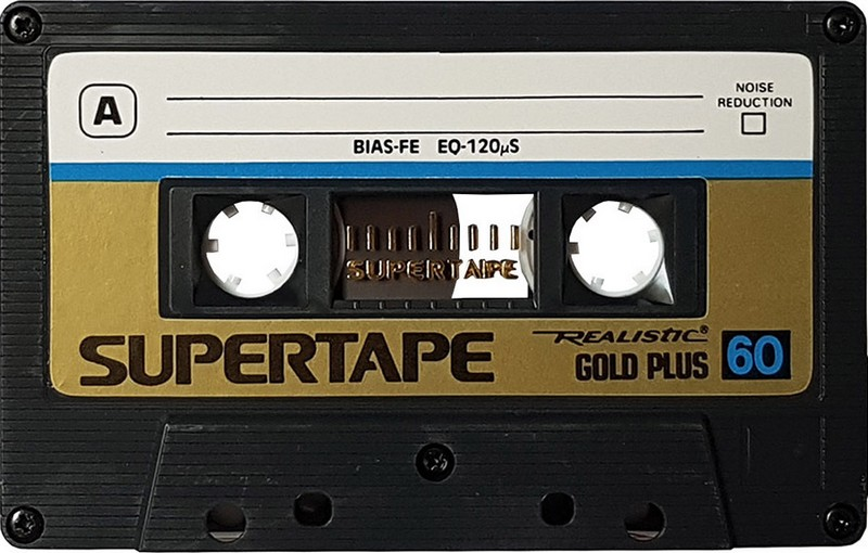 Compact Cassette: Realistic  - Gold Plus 60