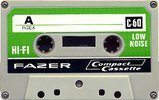 Compact Cassette Fazer 60 Type I Normal Finland