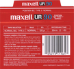 Compact Cassette Maxell UR 90 Type I Normal 1986 USA
